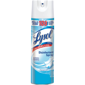 Lysol disinfectant spray crisp linen scent  538g