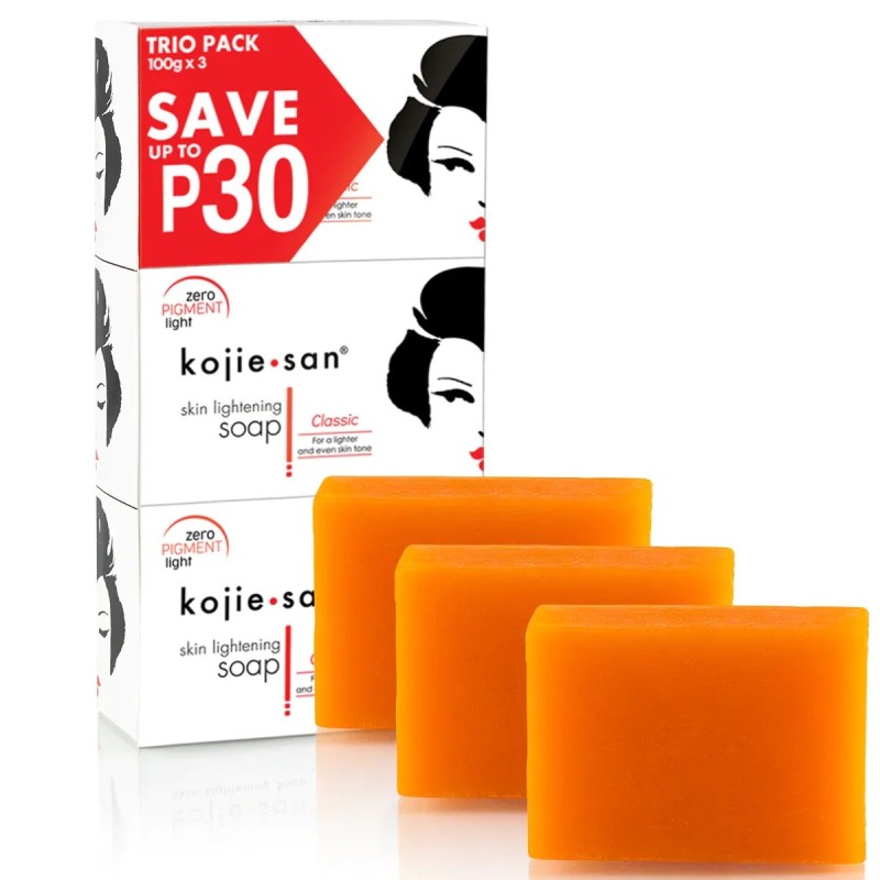 Kojie san skin lightening soap - 100g*3