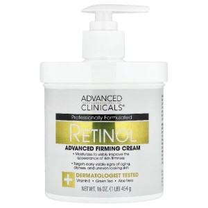 Advanced Clinicals Retinol Adanced firming Cream 454g