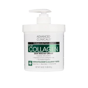 Advanced Clinicals Collagen Cream 454g